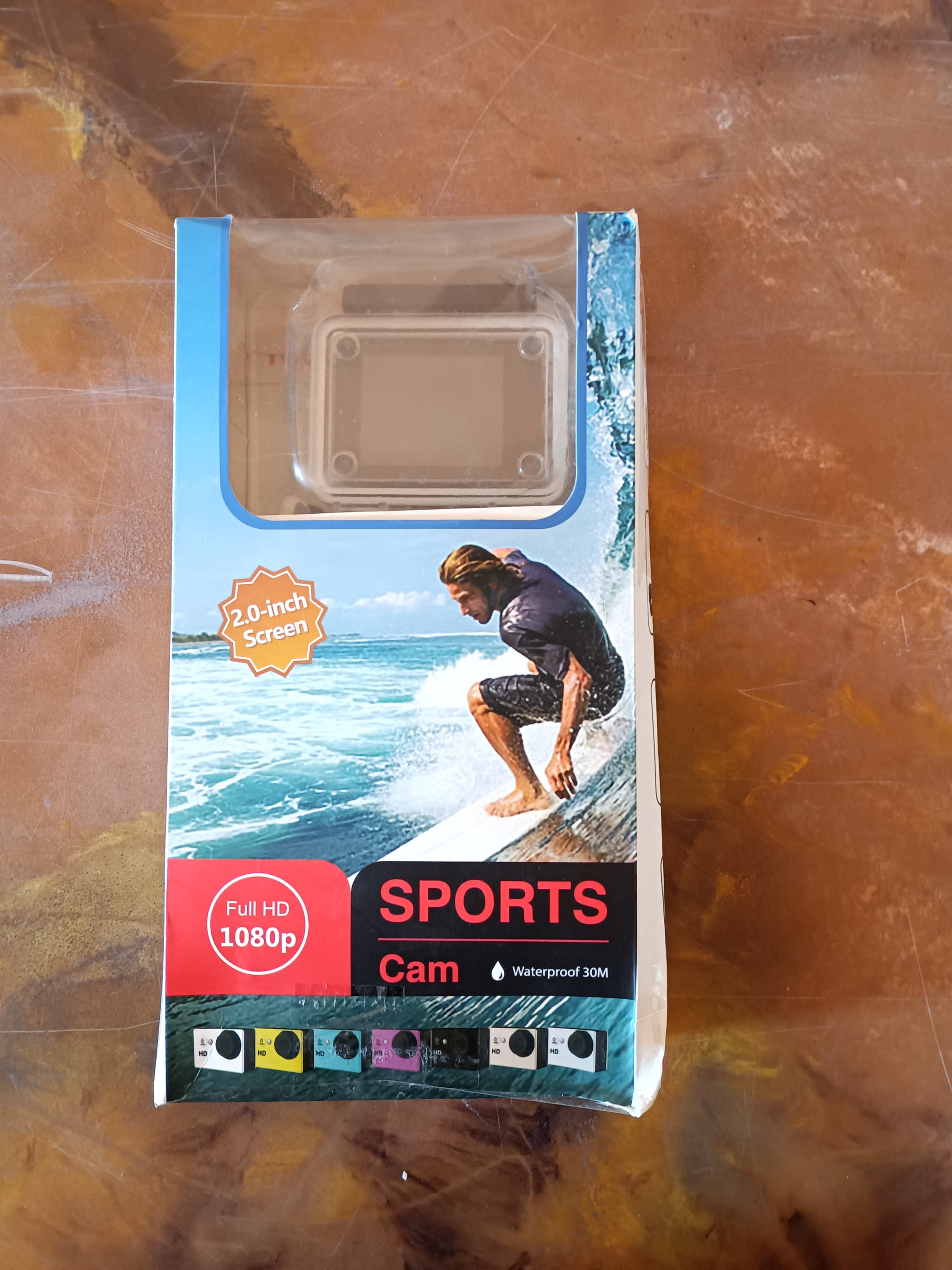 1080p Sports Cam Waterproof up to 30 meters