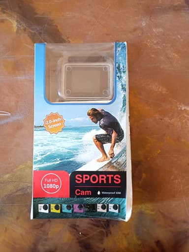 1080p Sports Cam Waterproof up to 30 meters