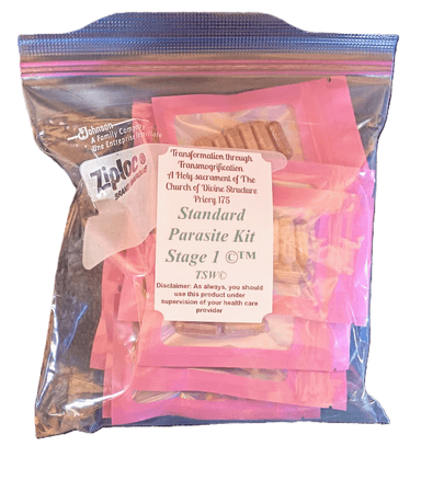 Standard Parasite Kit Stage 1 (Pills Only) 20 Pill Bags