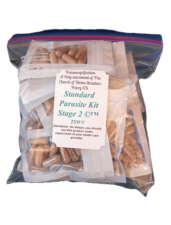 Standard Parasite Kit Stage 2 (Pills Only) 20 Pill Bags