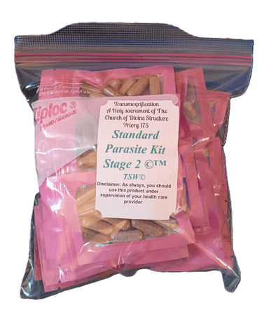 Standard Parasite Kit Stage 2 (Pills Only) 20 Pill Bags