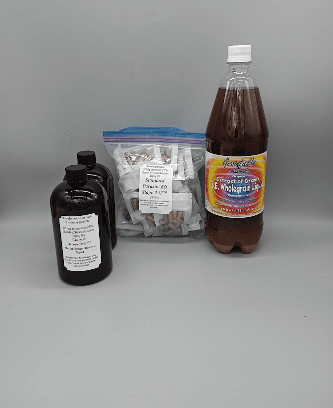 Standard Parasite Kit Stage 2 Complete Care Package (Pills Plus Additional Items) 20 Pill Bags