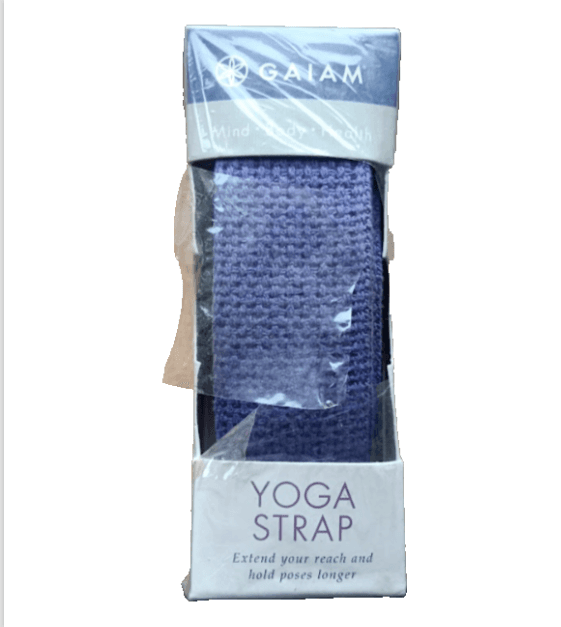 Gaiam 6 Feet Yoga Strap (Mind, Body, Health) Extend Your Reach Hold Poses Longer