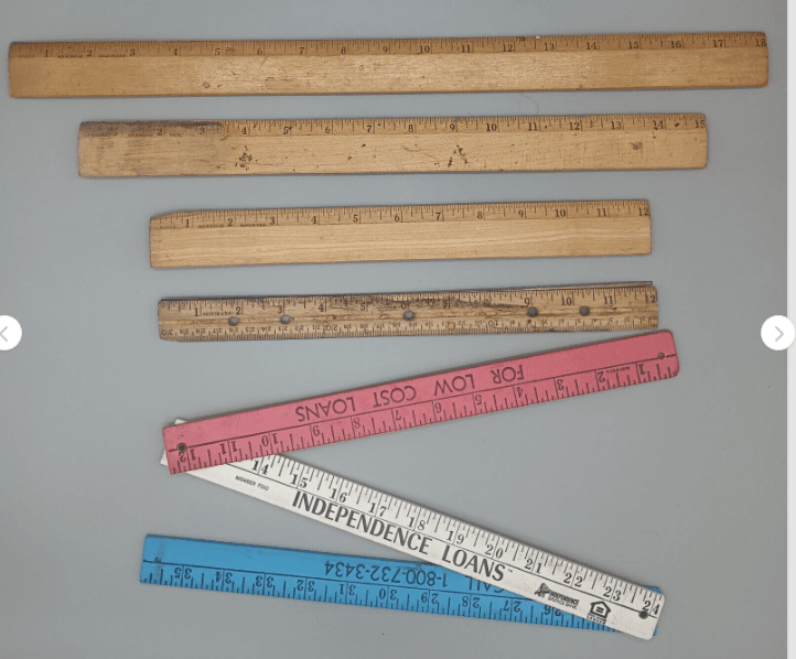 An Assortment of 5 Rulers