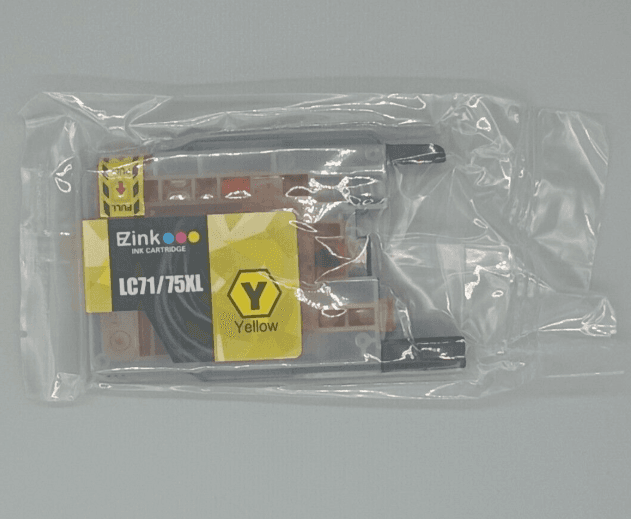 Factory Sealed-EZlink LC71/75XL Yellow Ink Cartridges