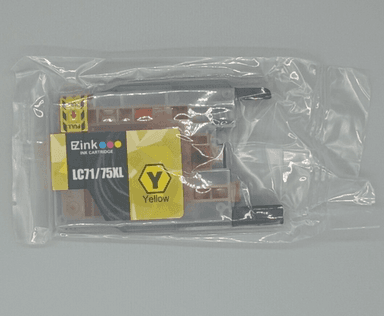 Factory Sealed-EZlink LC71/75XL Yellow Ink Cartridges